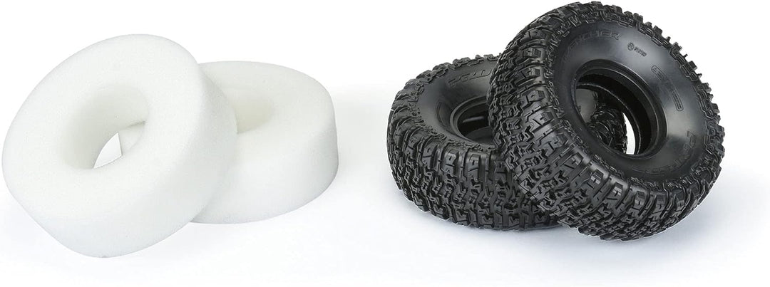 1/10 Trencher Predator Front/Rear 1.9" Rock Crawling Tires (2)
