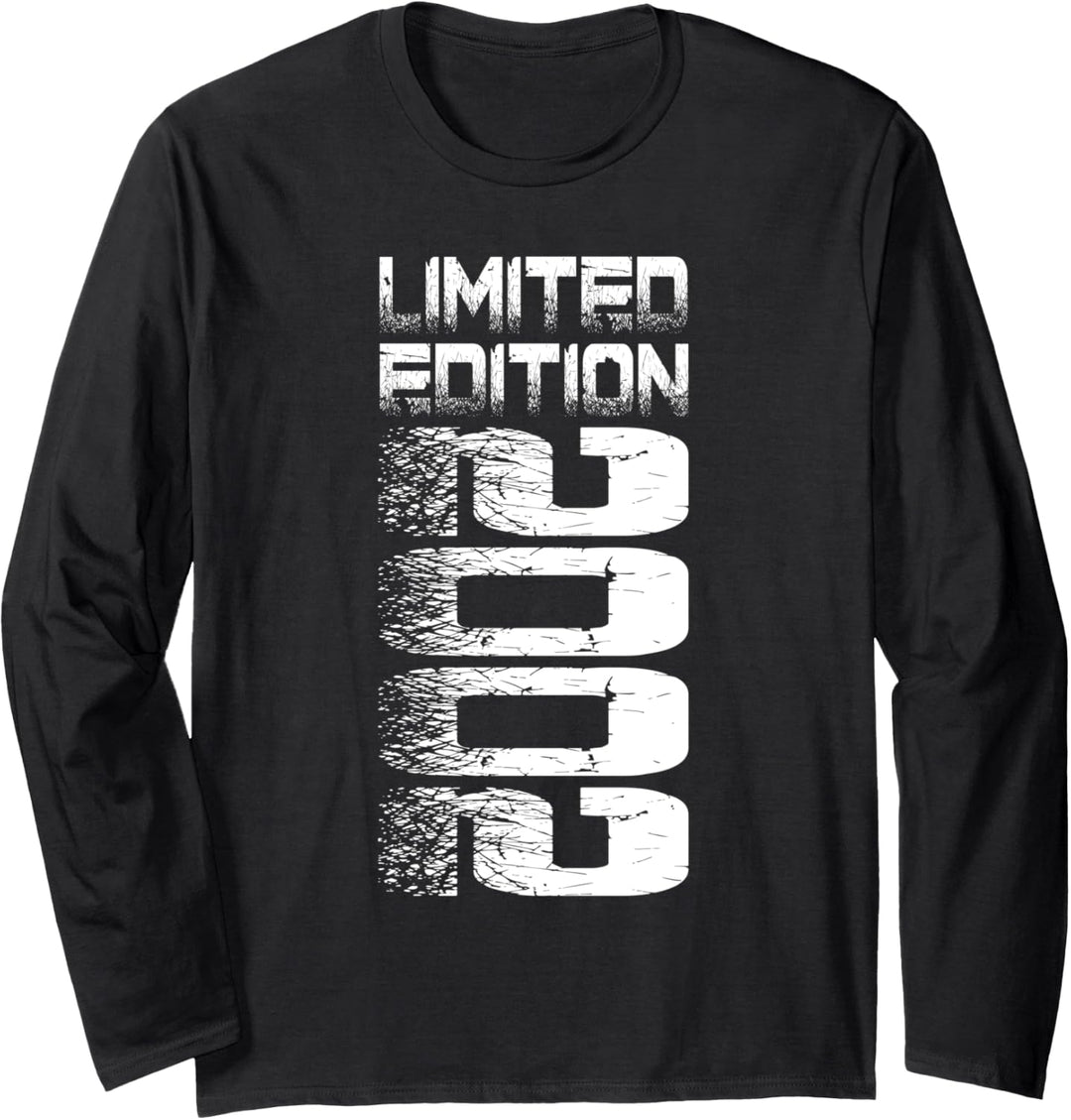 21 Jahre Limited Edition 2002 21. Geburtstag Langarmshirt