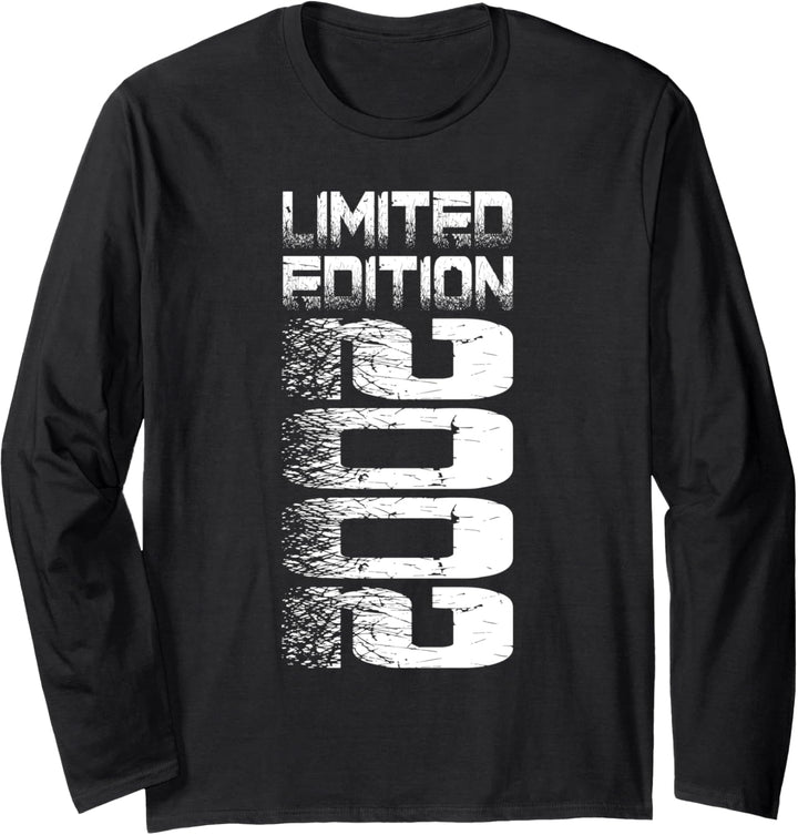 21 Jahre Limited Edition 2002 21. Geburtstag Langarmshirt