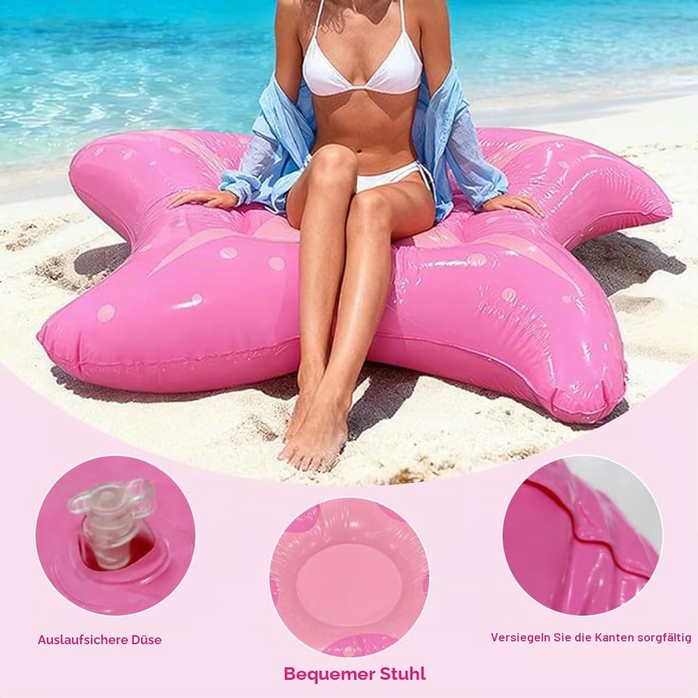 Aufblasbare Wasser Luftmatratze Pool 165x75cm, Hängematte Pool Spielzeug, Aufblasbarer Luftmatratze