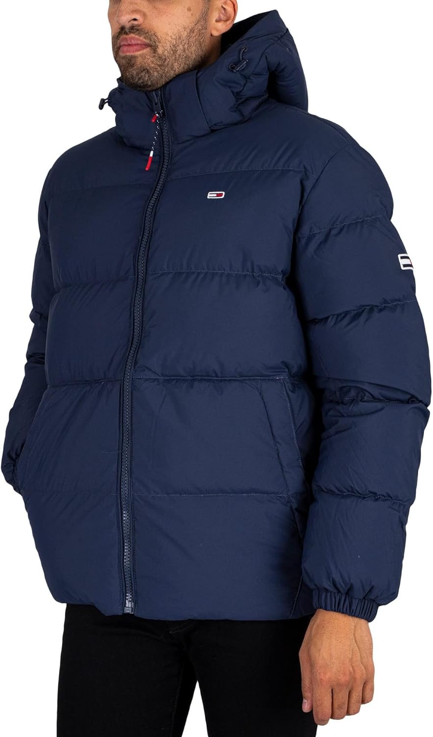 Tommy Jeans Herren Daunenjacken XXL Blau, XXL Blau