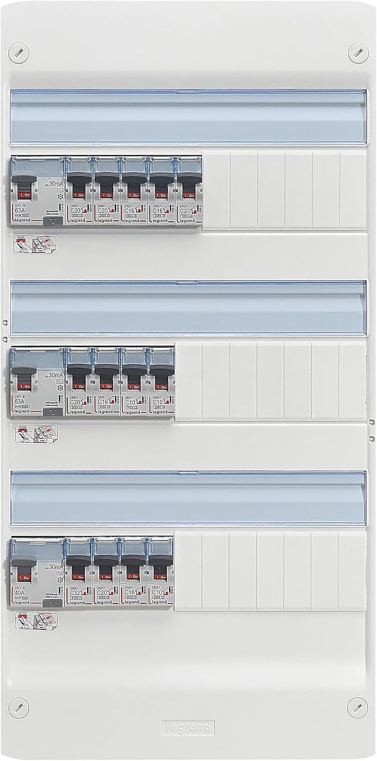 Legrand Elektrische Schalttafel, weiss, LEG93066, 400 voltsV T3 évolué, T3 évolué