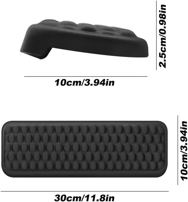 lomonmen Armauflage Schreibtisch,2 Stück L-förmige Schreibtisch Handgelenk Ellenbogenstütze,Ergonomi