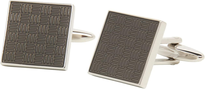 eterna Herren Manschettenknöpfe One Size silber, One Size silber