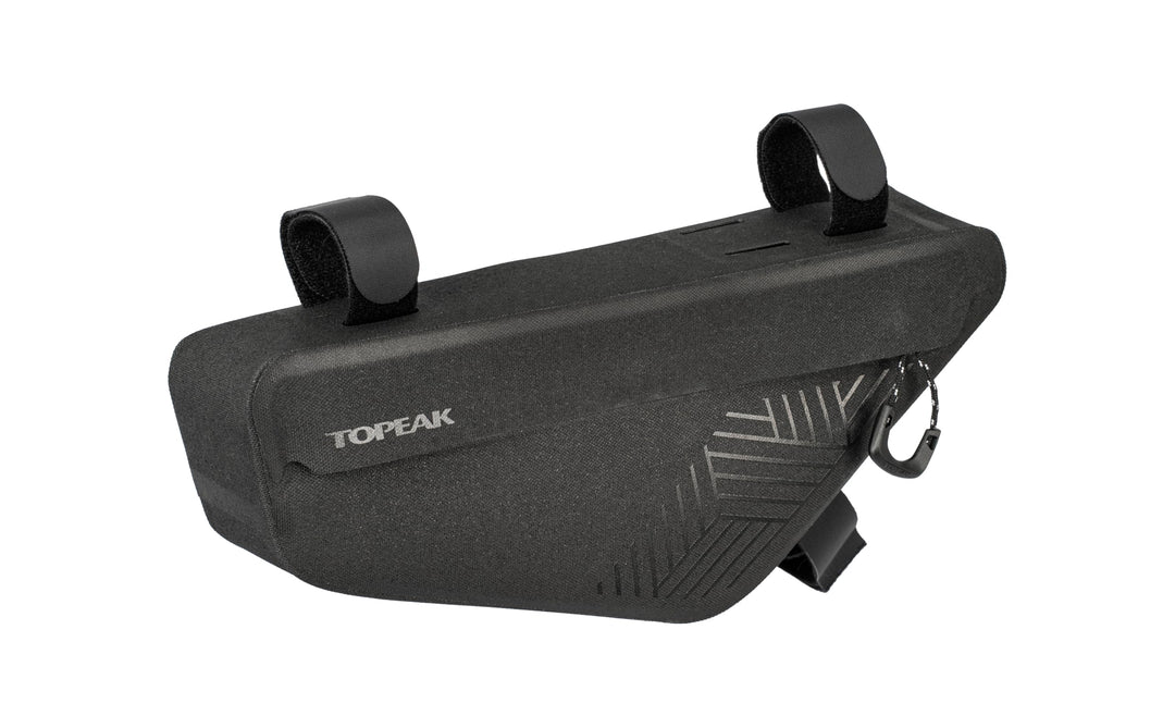 Topeak MidLoader DryBag S Rahmentasche Schwarz 2 L, wasserdichte Bikepacking Fahrradtasche aus TPU u