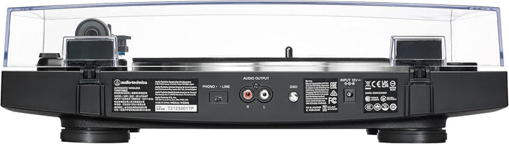 Audio-Technica LP3XBTBK Kabelloser Automatischer Plattenspieler Schwarz Black Bluetooth Single, Blac