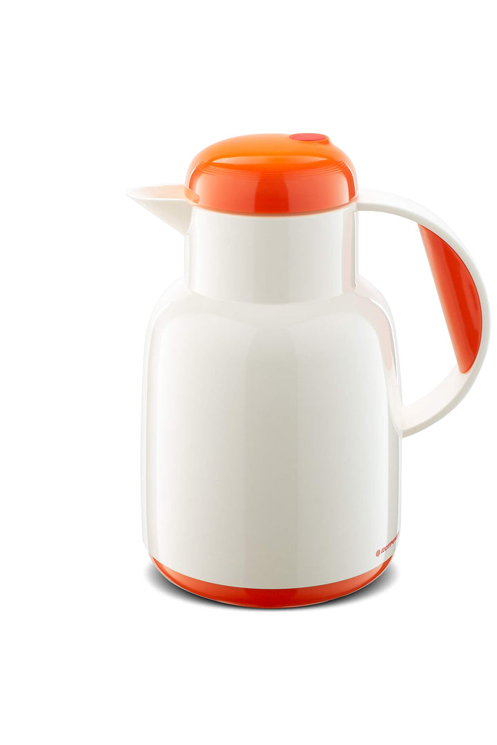ROTPUNKT Isolierkanne 970 JENNE 1,0 l | Zweifunktions-Drehverschluss | BPA Frei- gesundes Trinken |
