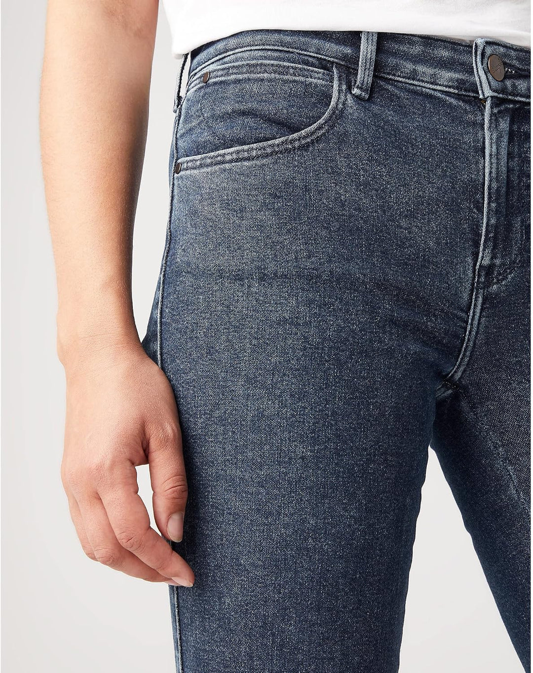 Wrangler Damen Skinny Jeans 26W / 30L Milky Way, 26W / 30L Milky Way