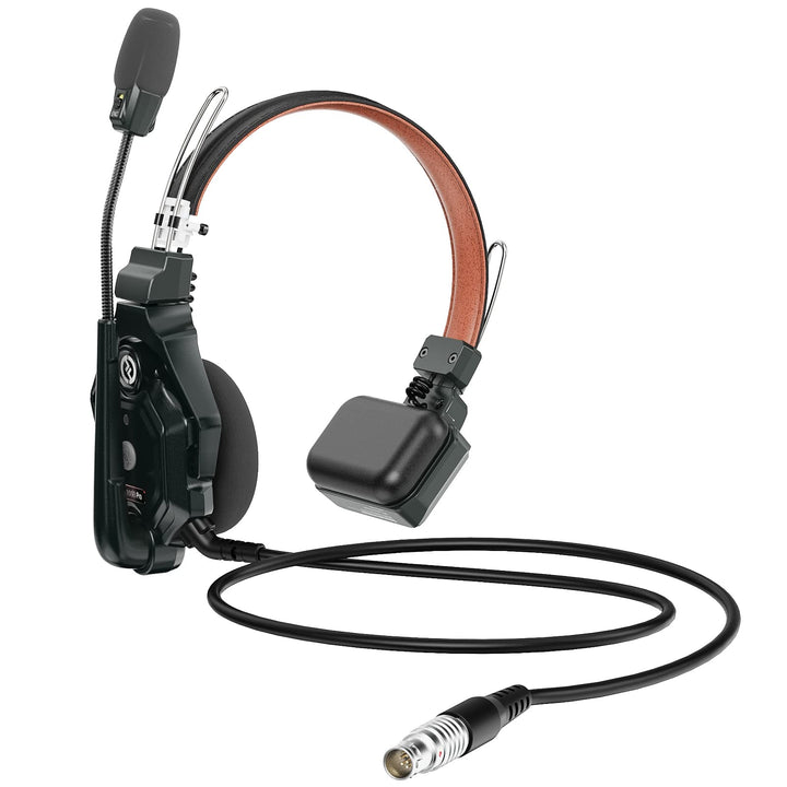 Hollyland Solidcom C1 Pro Wired Headset für C1 Pro HUB, Voll-Duplex Single-Ear Intercom Kabelgebunde