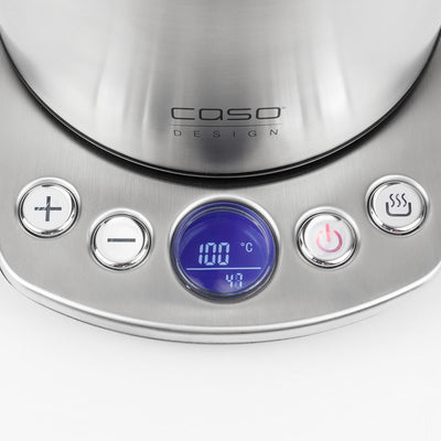 CASO WK 2100 compact-Design Wasserkocher, Leistungsstarke 2200 Watt, Kompakte Grösse mit 1,2 Liter K