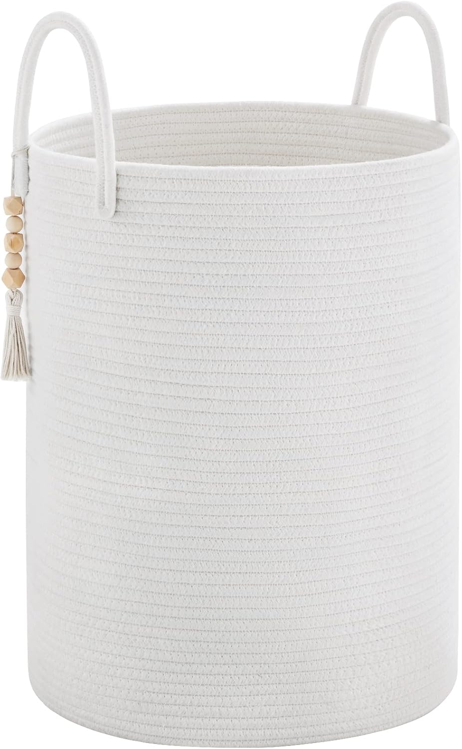 YOUDENOVA Wäschekorb Geflochten Wäschesammler Spielzeug Aufbewahrung Aufbewahrungskorb mit Griff Han