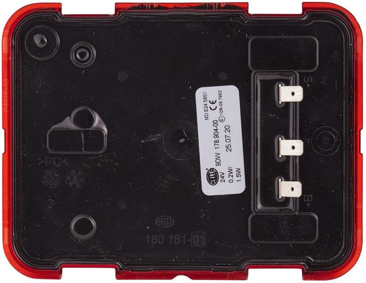 HELLA - Lampenträger, Heckleuchte - LED - 24V - 9DW 178 904-001