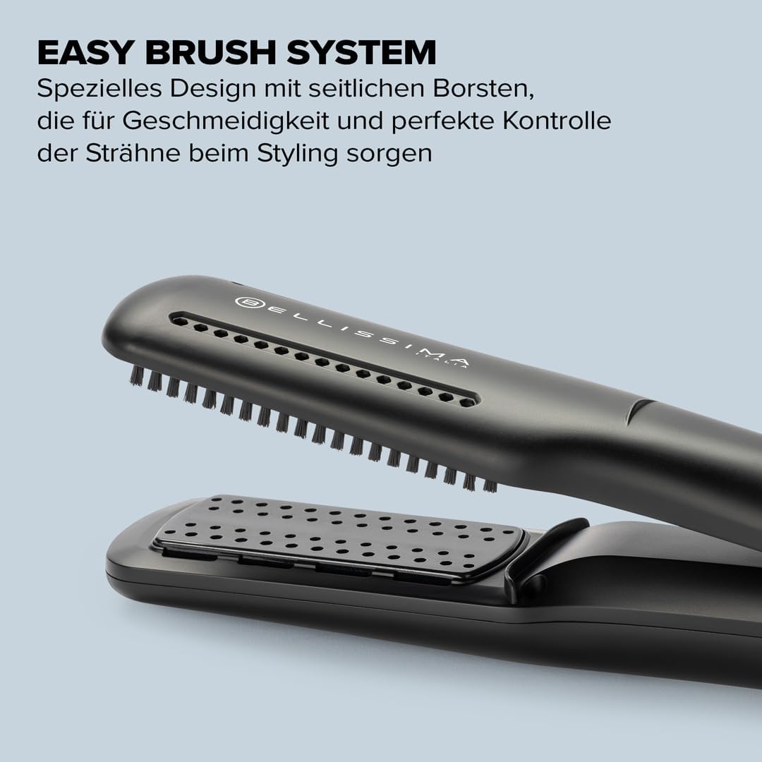 Bellissima AirSleek 2-in-1 Glätteisen, trocknet und schafft eine natürliche Glätte mit der Luft, ges