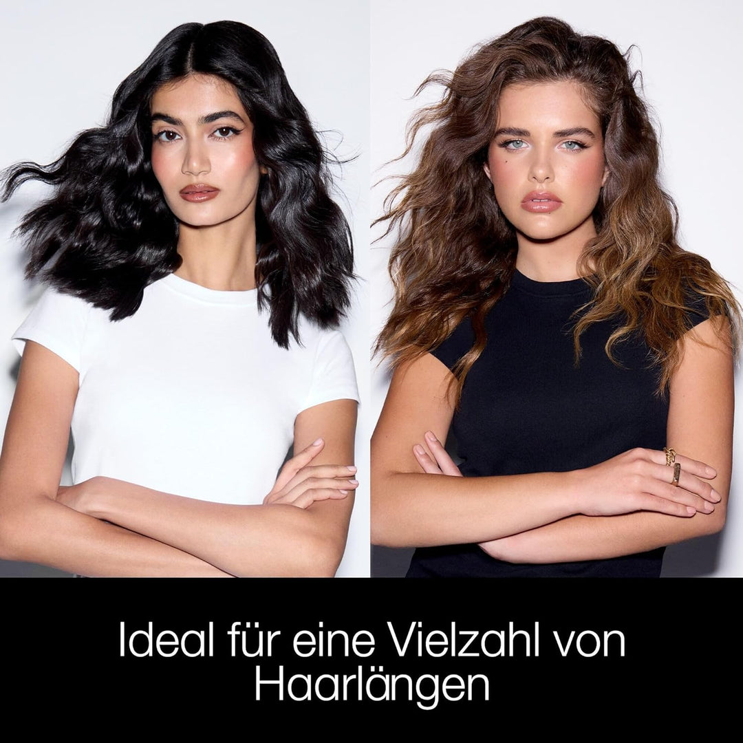 ghd triple barrel waver in schwarz – für schnelle, lockere Beach Waves, die den ganzen Tag halten, w