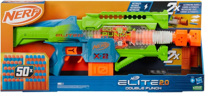 Nerf Elite 2.0 motorisierter Double Punch Dart-Blaster
