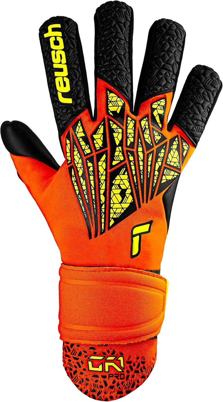 Reusch Unisex – Erwachsene Torwarthandschuhe Gk1 Pro mit Hervorragendem Grip und Innennaht Schnitt 8