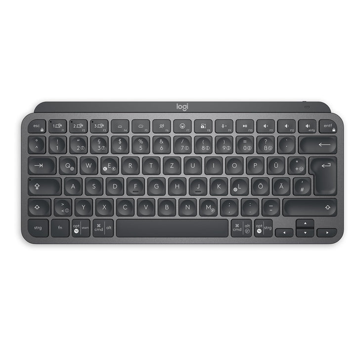 Logitech MX Keys Mini Kabellose Tastatur, Kompakt, Bluetooth, Hintergrundbeleuchtung, USB-C, Kompati