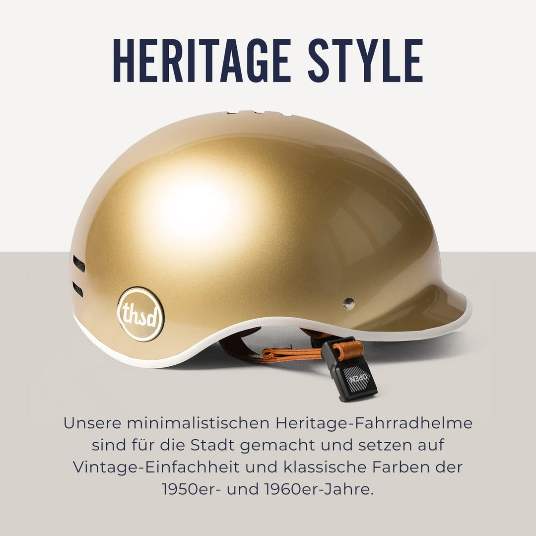 Thousand Fahrradhelm für Erwachsene – Kollektion Heritage – Zertifiziert Sicherheit für Fahrrad, Ska