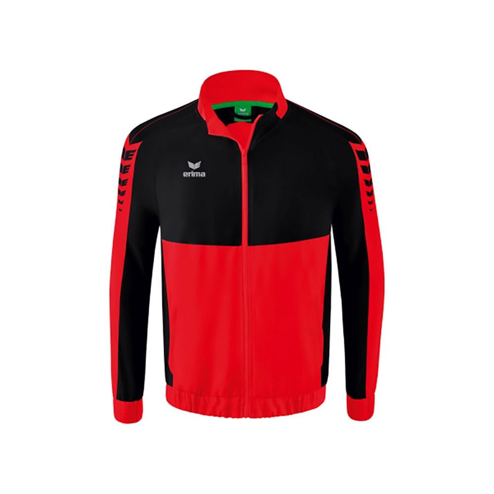 Erima Six Wings Präsentationsjacke Damen Damen S rot/schwarz, S rot/schwarz