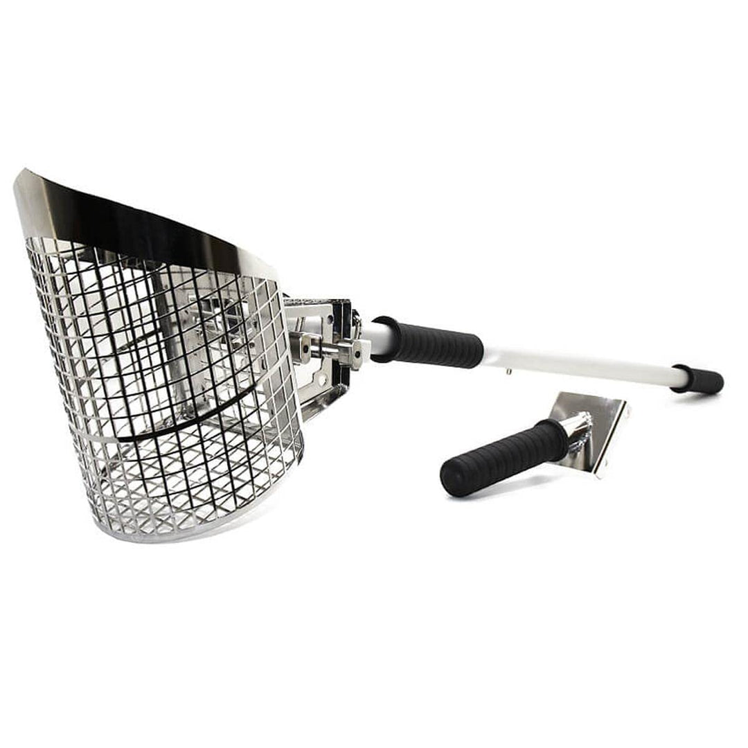 Nokta Sand Scoop Premium 3-in-1 Schaufel, gelocht, Sand, Meeresieb, Edelstahl, mit Stange