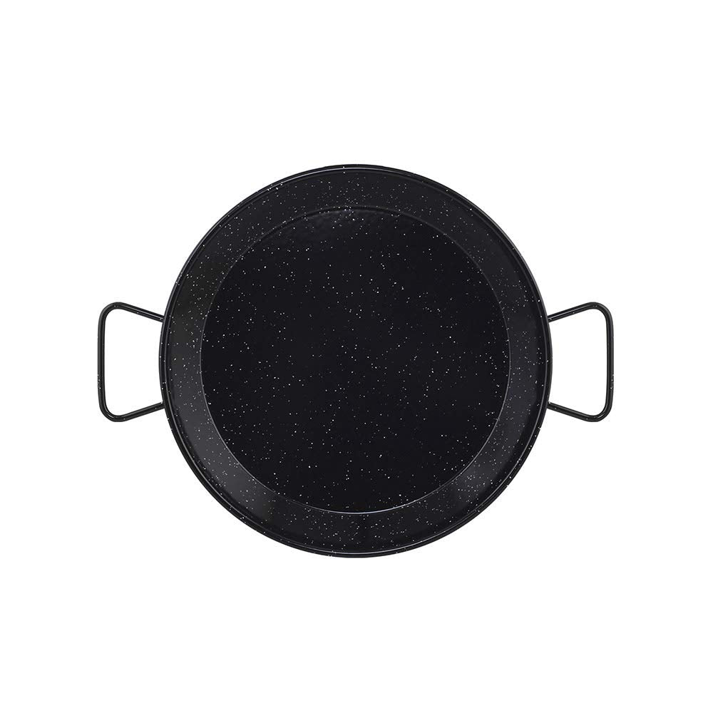Metaltex - Paellabehälter aus emailliertem Stahl 9 Portionen 40 cm Emaille 9 Raciones, Emaille 9 Rac