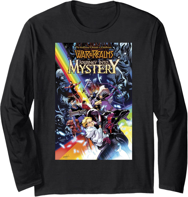 Marvel War Of The Realms Journey Into Mystery Cover Langarmshirt