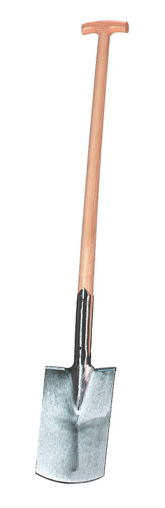 Kerbl 29139 Profi-Spaten mit Eschen-T- Stiel