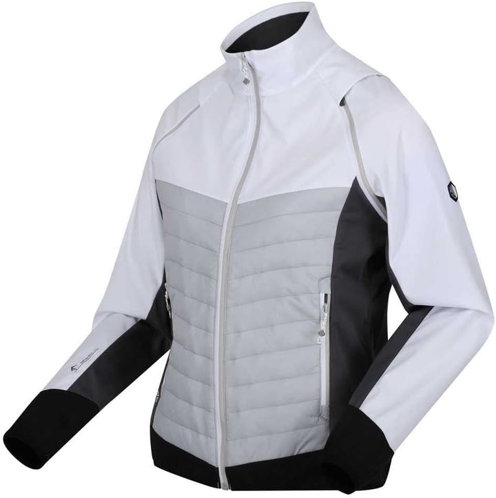 Regatta Steren Hybrid Softshelljacke für Damen mit abnehmbaren Ärmeln 36 Weiss, 36 Weiss