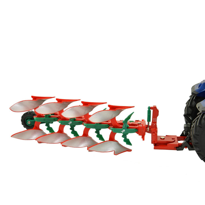 Kverneland 2300 S Variomat Pflug Nachbau, kompatibel mit Bauernhof-Traktoren im Massstab 1:32, Tiere