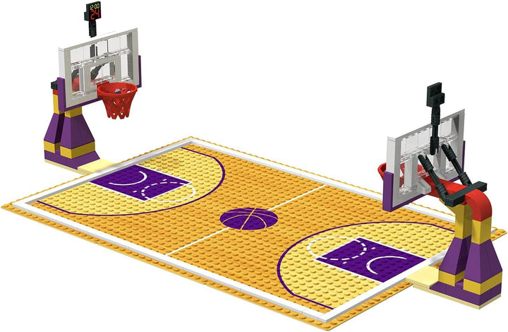 Building Block Bildung Spielzeug für Basketball Court Baseplates 5" X 10" (3-Pack) und Sets von 2 Ba