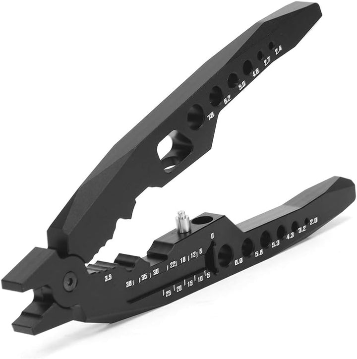 RC Shocks Struts Dämpferkopfzange Reparatur Demontagewerkzeug Passend für HSP Modellautos(Schwarz)