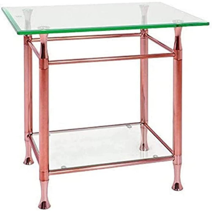 HAKU Möbel Beistelltisch, Metall, kupfer, B 58 x T 43 x H 52 cm 58 x 43 x 52 cm, 58 x 43 x 52 cm