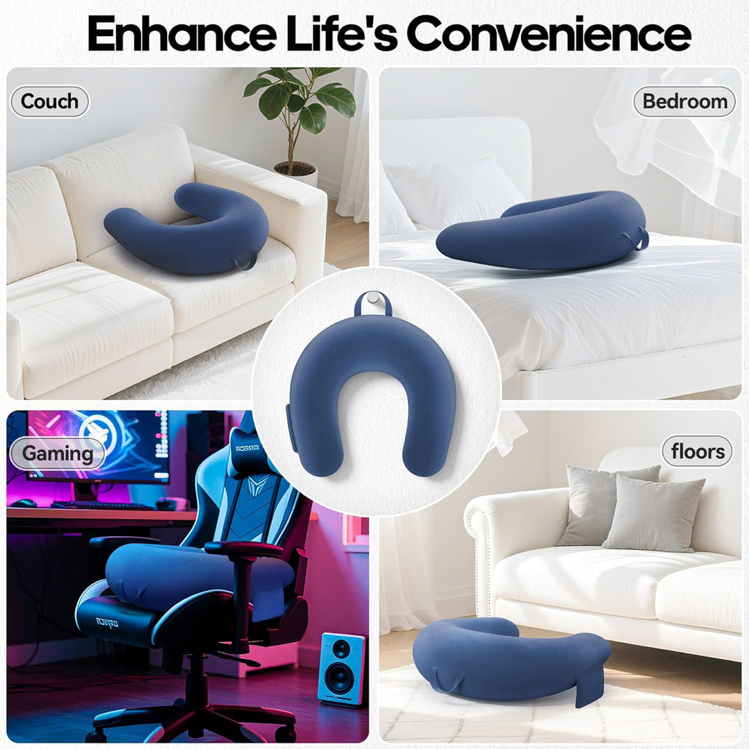 Gaming Kissen & Lesekissen, Reading Pillow für das Sitzen auf dem Bett/Sofa/Fussboden, Fütterungs/Hä
