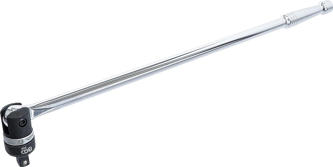BGS 228 | Gelenkgriff mit Umschaltknarre | 12,5 mm (1/2") | 620 mm | Steck-Drehgriff | Schiebegriff