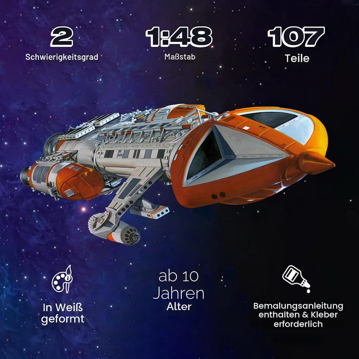 MPC Space: 1999 Hawk Mk IV1:48 Modellbausatz