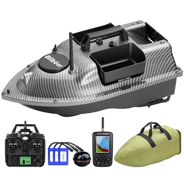 GPS Köderboot Futterboot mit GPS Angeln Köder Boot,Angelköderboot mit Echolot und GPS,Karpfenfischen