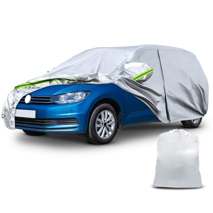 Autoschutzhülle Auto Abdeckung Geeignet für Volkswagen Touran 2003-2025, Autoabdeckung Auto Abdeckpl