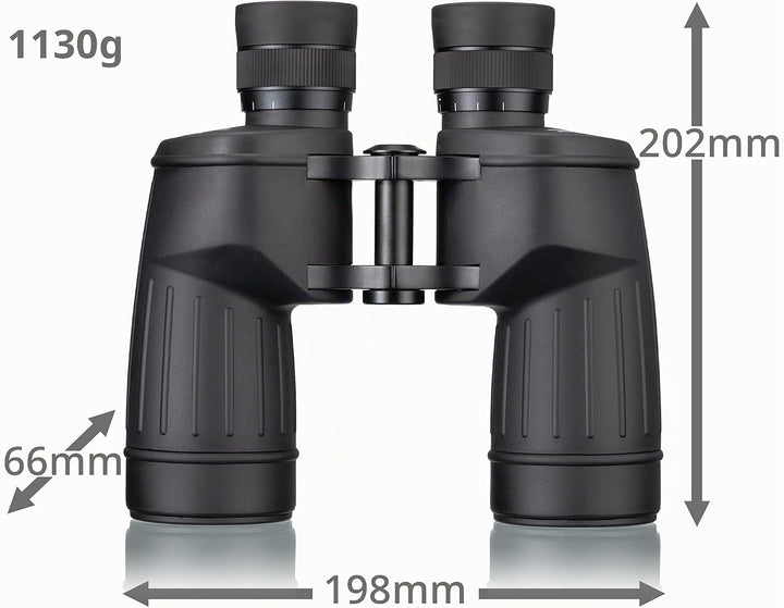 Bresser Astro &amp; Marine Fernglas SF 7x50 WP mit Einzelfokus, leichtem Magnesiumgehäuse, wasserdicht u