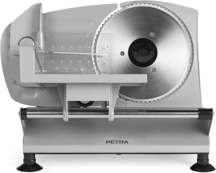 Petra PT4636VDE Elektrischer Allesschneider – Küchenschneidemaschine, Brot, Käse, Fleisch, Wurstschn