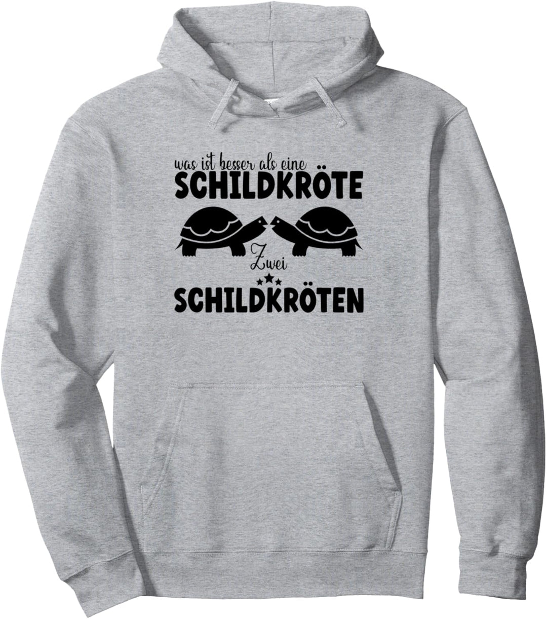 besser als 1 Schildkröte | Zwei Schildkröten Damen Mädchen Pullover Hoodie
