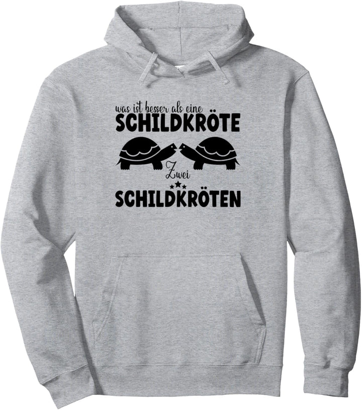 besser als 1 Schildkröte | Zwei Schildkröten Damen Mädchen Pullover Hoodie