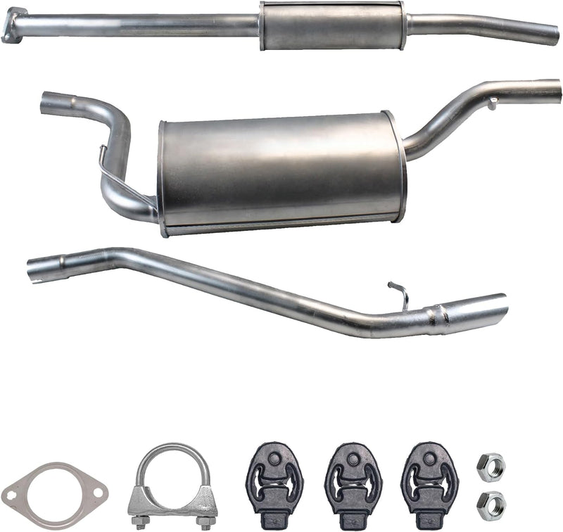 Ferroz Export Ersatz für Auspuffanlage Auspuff ab Kat Mazda 3 (BK) 1.4 & 1.6 inkl. Montagesatz