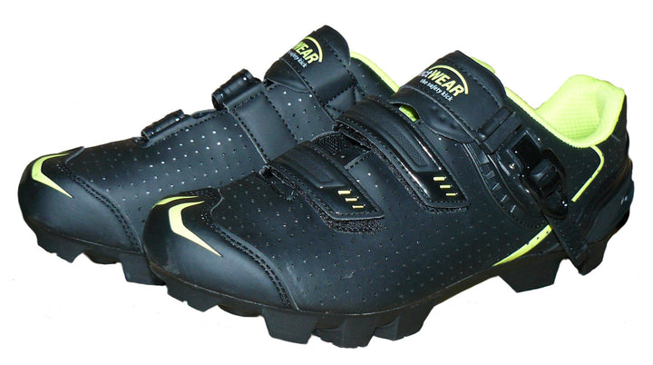 Mountainbikeschuhe MTBS-15004 46 EU Schwarz, 46 EU Schwarz