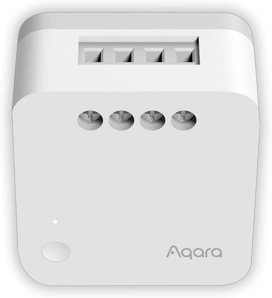 Aqara Einzelschalter-Modul T1 (ohne Neutralleiter) (HomeKit), Weiss