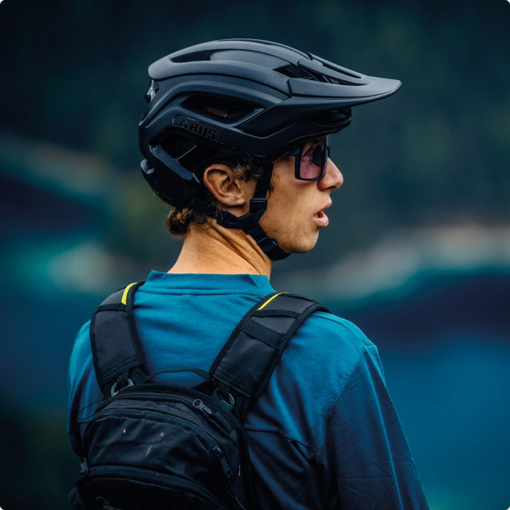 ABUS MTB-Helm Cliffhanger - Fahrradhelm für anspruchsvolle Trails - mit grossen Lüftungsöffnungen &