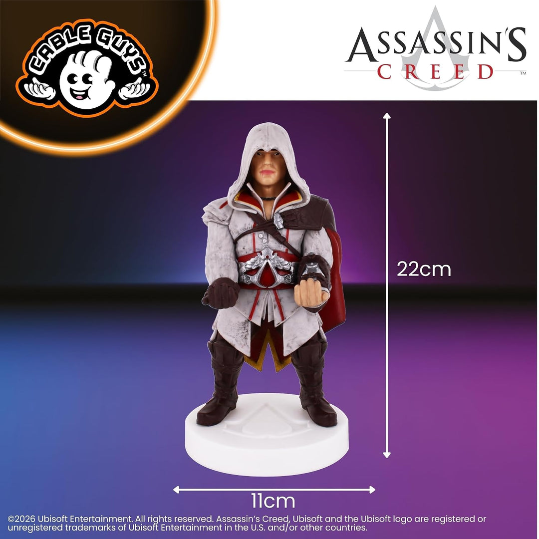 Cableguys Assassin's Creed Ezio Controller Halter & Handy Ständer - Gaming Zubehör für Schreibtisch-