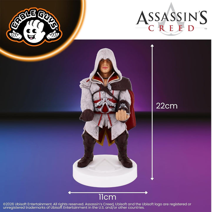 Cableguys Assassin's Creed Ezio Controller Halter & Handy Ständer - Gaming Zubehör für Schreibtisch-