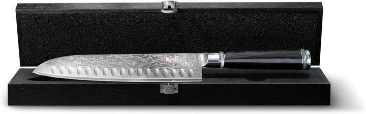 Käfer Damast Santoku-Messer 8"
