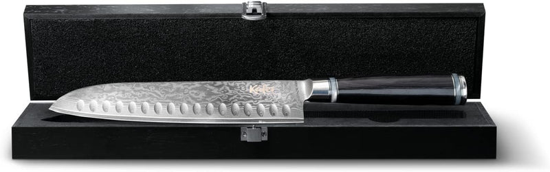 Käfer Damast Santoku-Messer 8"