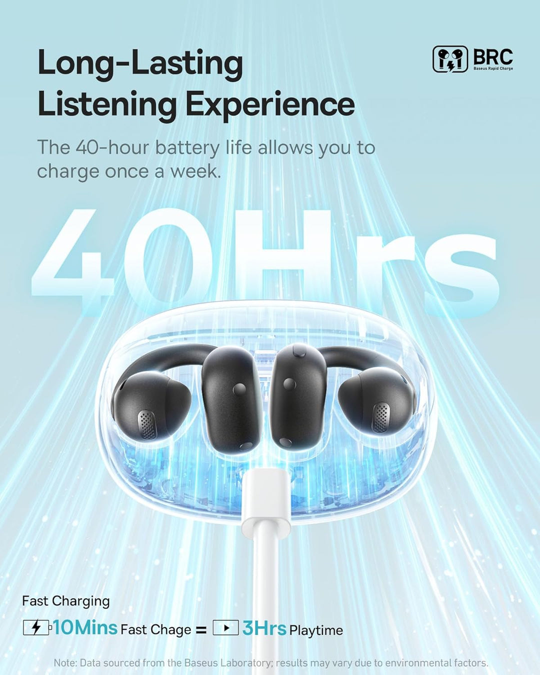 Bowie MC1 OL Open-Ear TWS Earbuds Schwarz